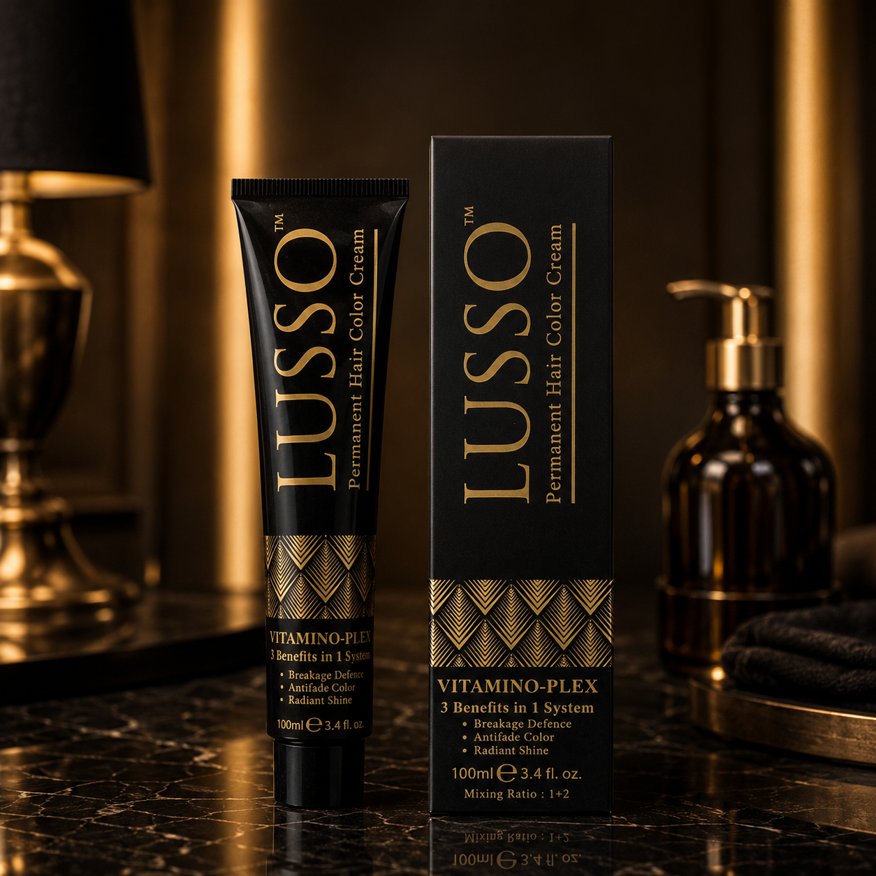 LUSSO Permanent Hair Colour