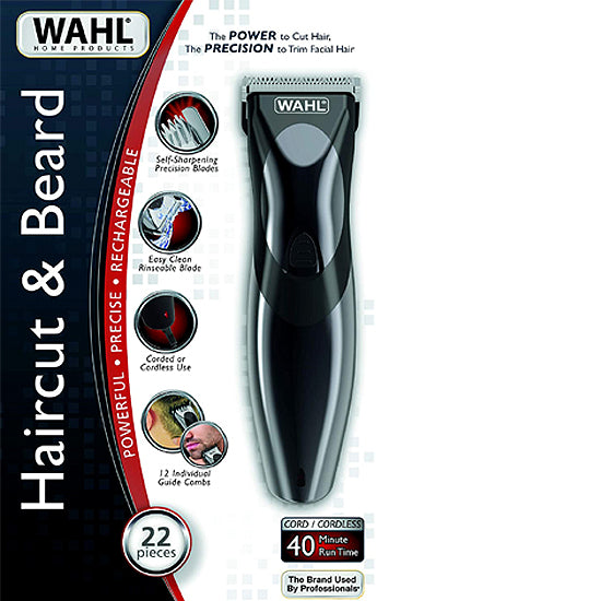 Wahl Hair Cut and Beard #9639-827