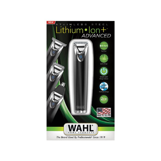 Wahl Stainless Cordless Hair Trimmer for Men #9864-027