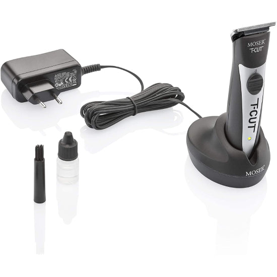 Moser T-Cut Professional Cord/Cordless Trimmer With T-Blade #1591-0170