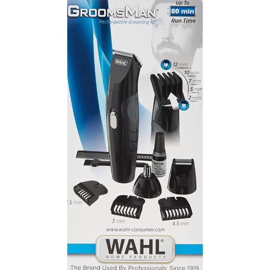 Wahl 9685-017 Groomsman Rechargeable Grooming Kit