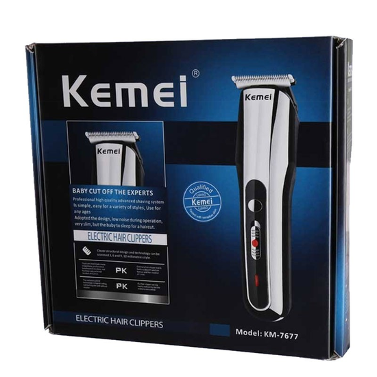 Kemei Dry For Men - Hair Trimmer #KM7677