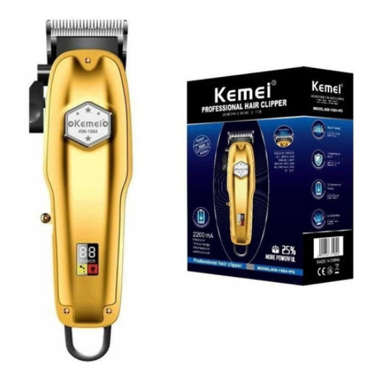 Kemei KM-1984 Hair Clipper LCD Electric Hair Trimmer Powerful Haircut Machine Men Hair Removal #KM-1984