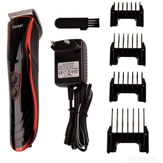 Kemei Waterproof Exclusive Rechargeable Electric Clipper With Hair Trimmer #KM 4004