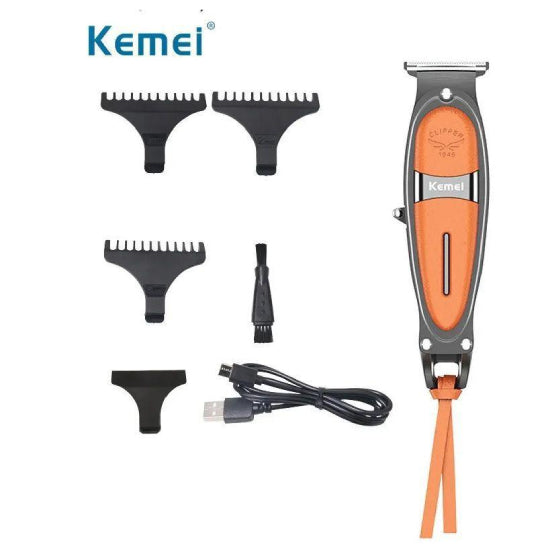 Kemei All Metal and Leather Trimmers (Burnt Orange) #1946