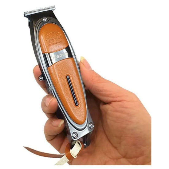 Kemei All Metal and Leather Trimmers (Burnt Orange) #1946