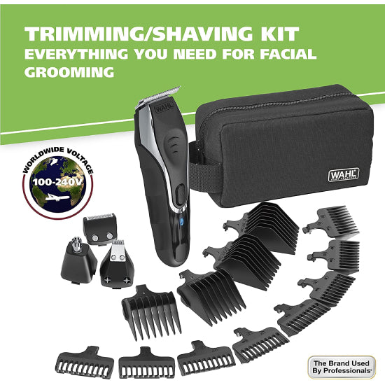 WAHL Beard Trimmer Men, Aqua Blade Hair Trimmers for Men #9899