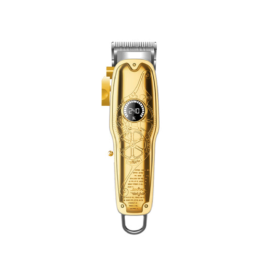 Kemei New LED Display Electric Hair Clipper Adjustable Blade For Men'S Hair Trimmer USB Charging Hair Clipper #KM-1969-PG