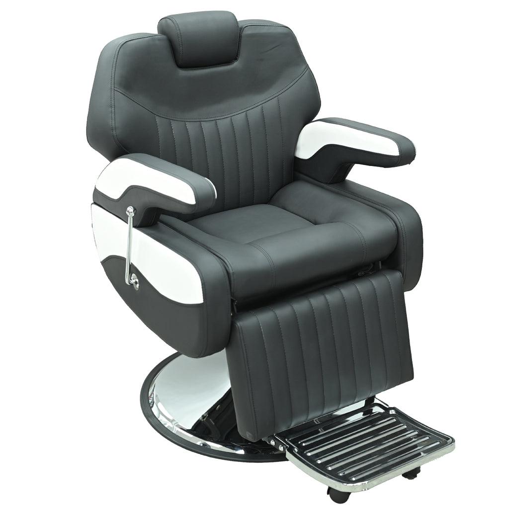 PERFECT ACTIVE BARBER CHAIR BLK & WHT LT811BW