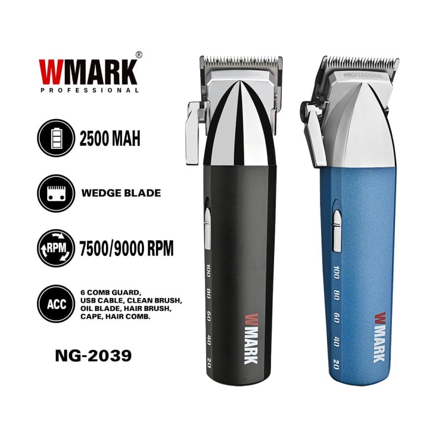 WMARK RECHARGEABLE HAIR CLIPPER NG-2039SET