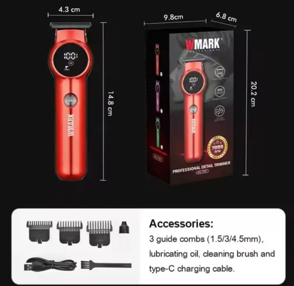 WMARK NG-7201 Rechargeable Trimmer