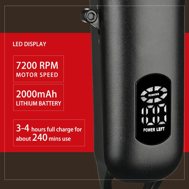 WMARK NG-123 Rechargeable Hair Clipper