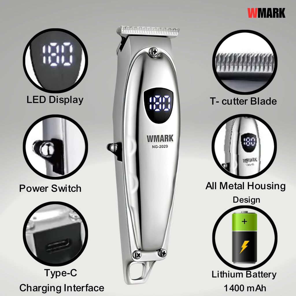 WMARK NG-2029 Rechargeable Detail Trimmer