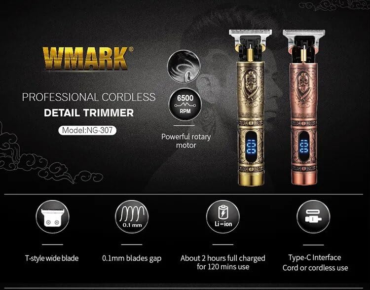 WMARK NG-307 Rechargeable detail trimmer