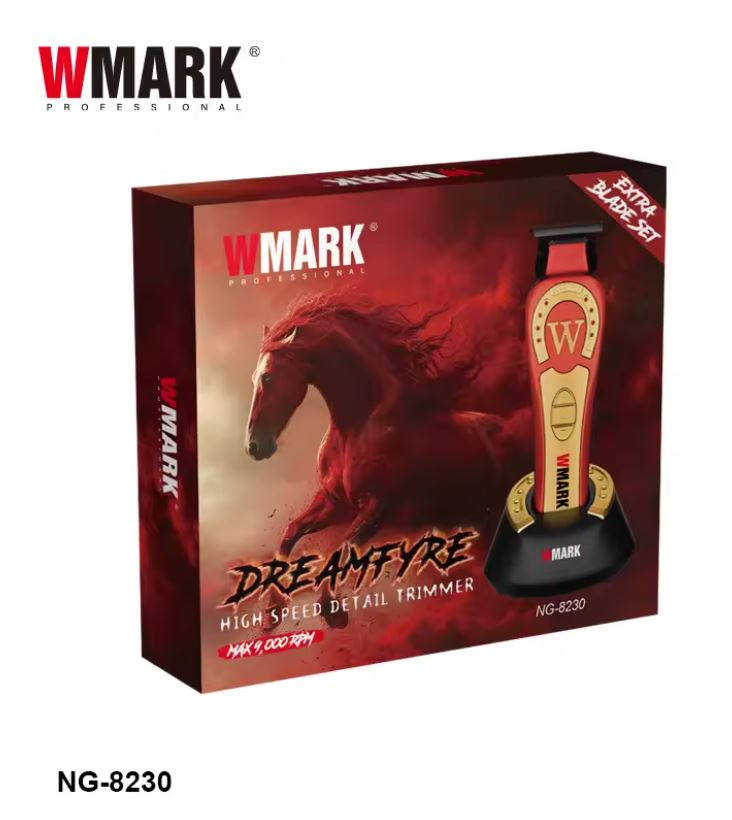WMARK RECHARGEABLE DETAILS TRIMMER NG-823