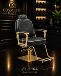 VY-216A Luxury Gold Hydraulic Salon Styling Chair