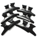 PERFECT ACTIVE Butterfly Hair Clip 12Pcs E-49 Black