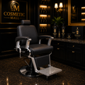 Luxury Barber Chair – Premium Chrome Edition