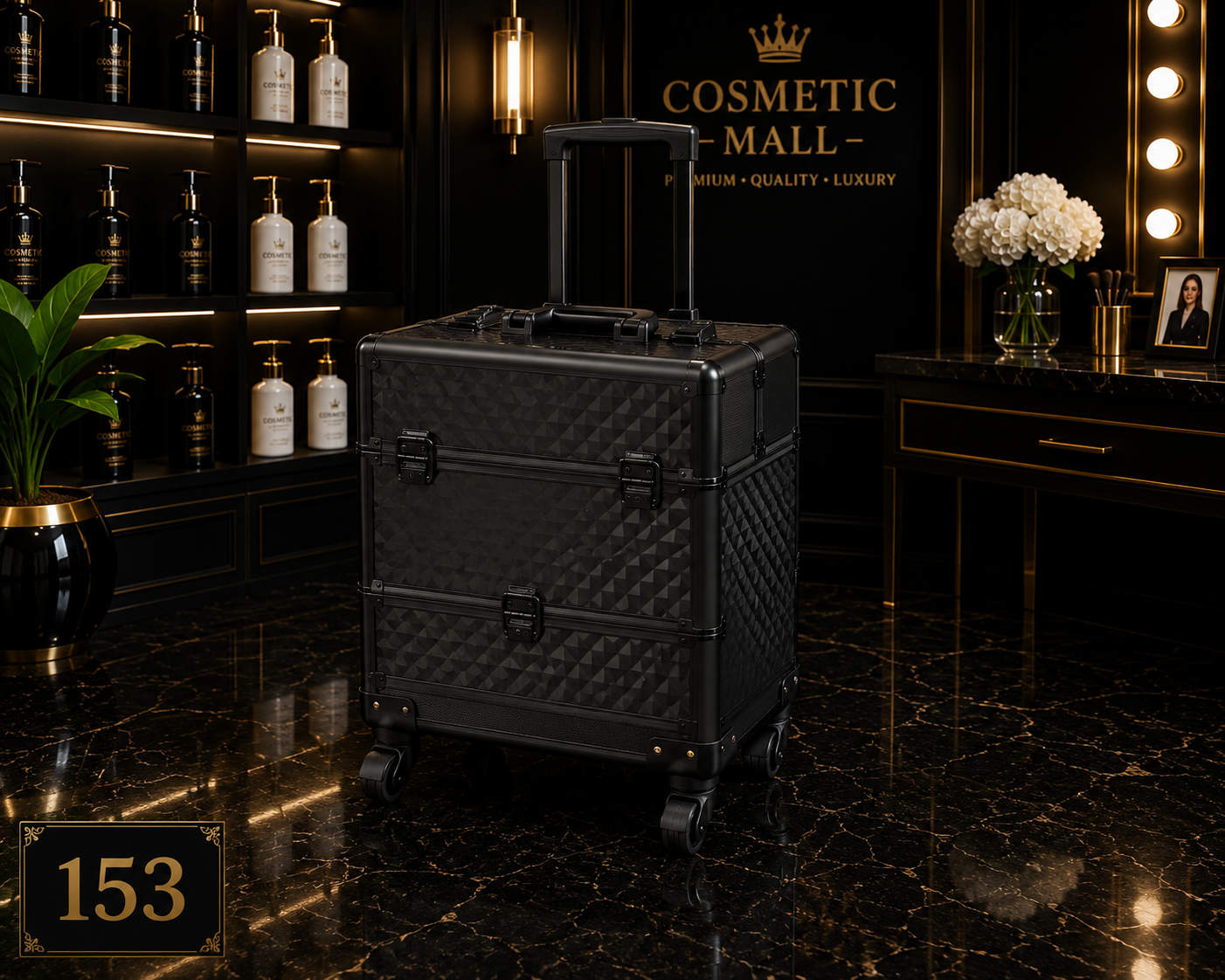Makeup Case Trolley 370*235*495