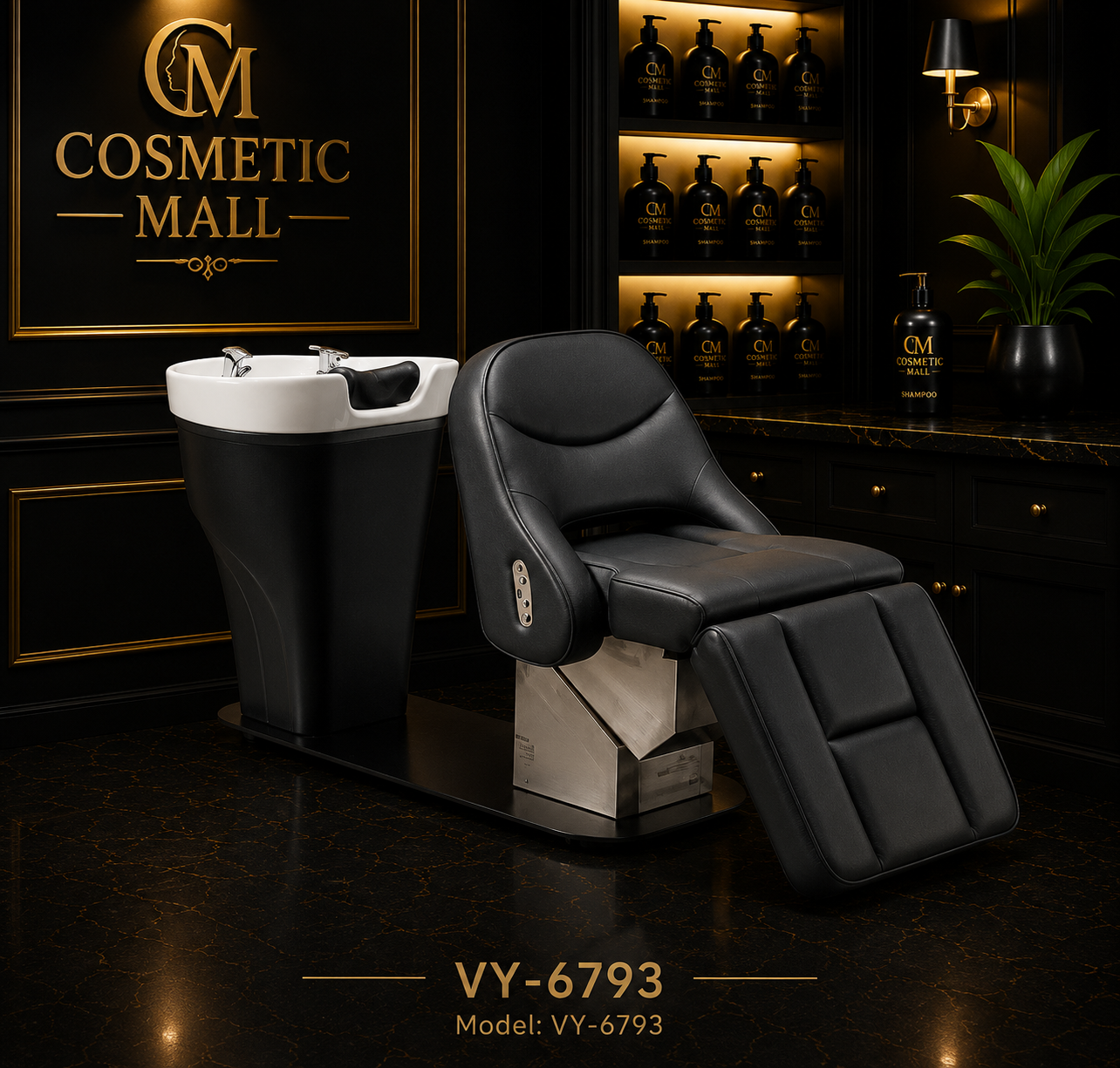 VY-6793 Premium Electric Shampoo Backwash Unit
