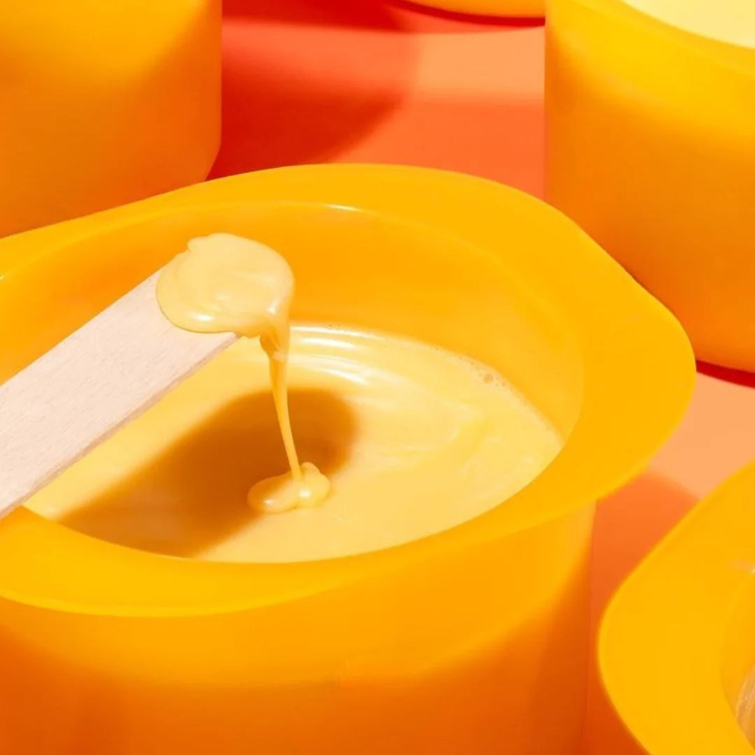 Roial Hot Wax 1000ml - Yellow Hard Stripless Wax Tray for Professional Salon Hair Removal