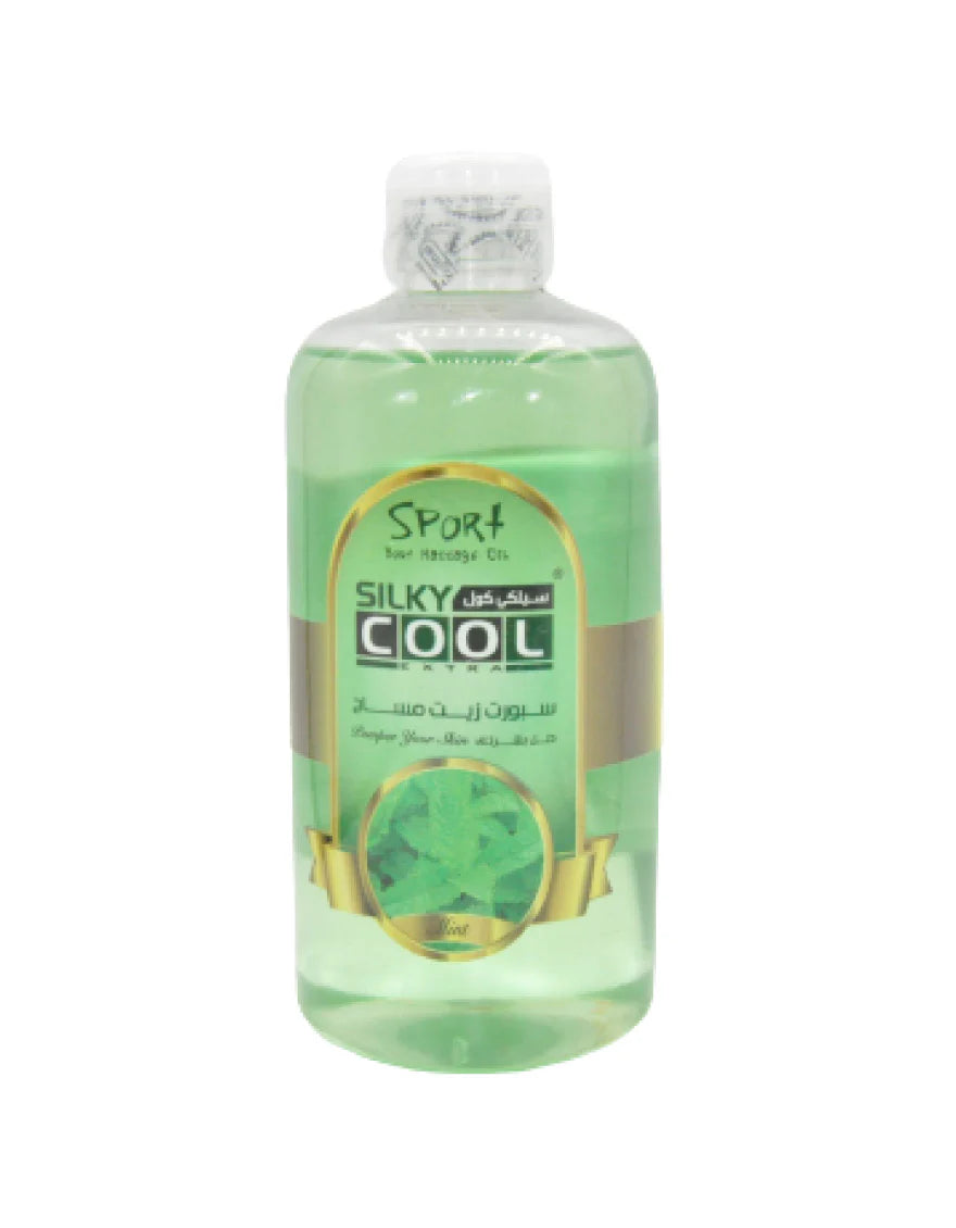Silky Cool Massage Oil 500 Ml - Mint