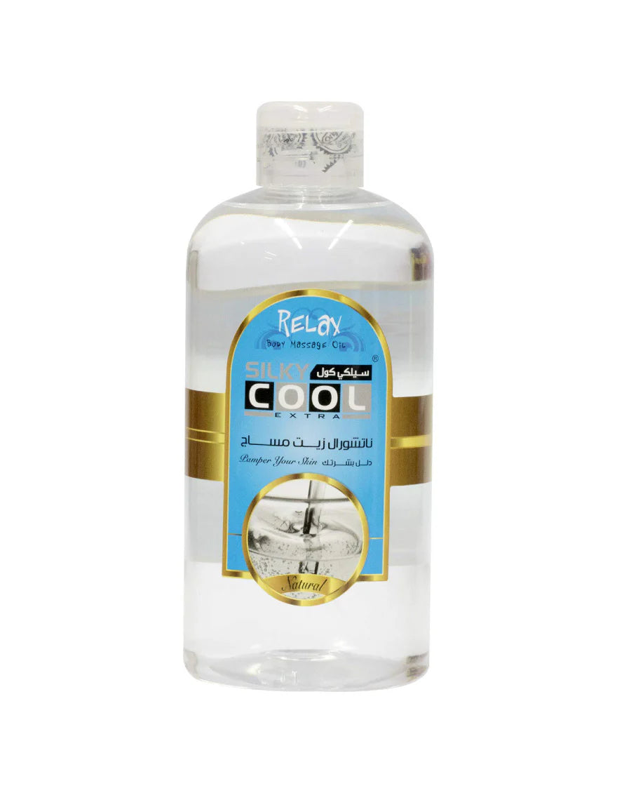 Silky Cool Massage Oil 500 Ml - Natural