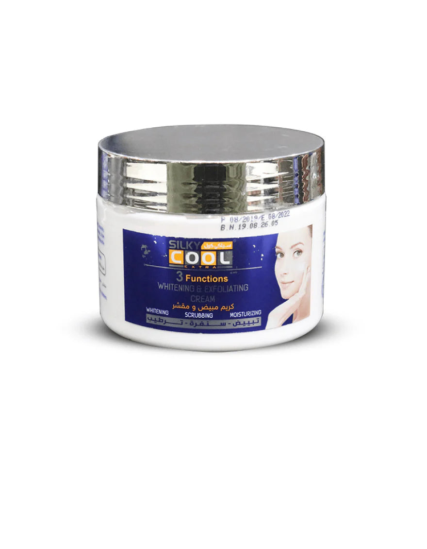 Silky Cool Whitening & Exfoliating Cream 350 Ml