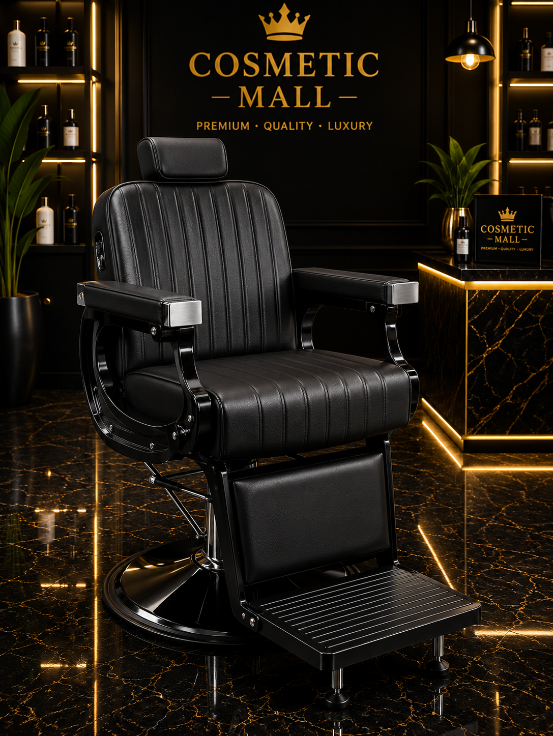 Perfect Active Professional Salon Makeup Chair Black