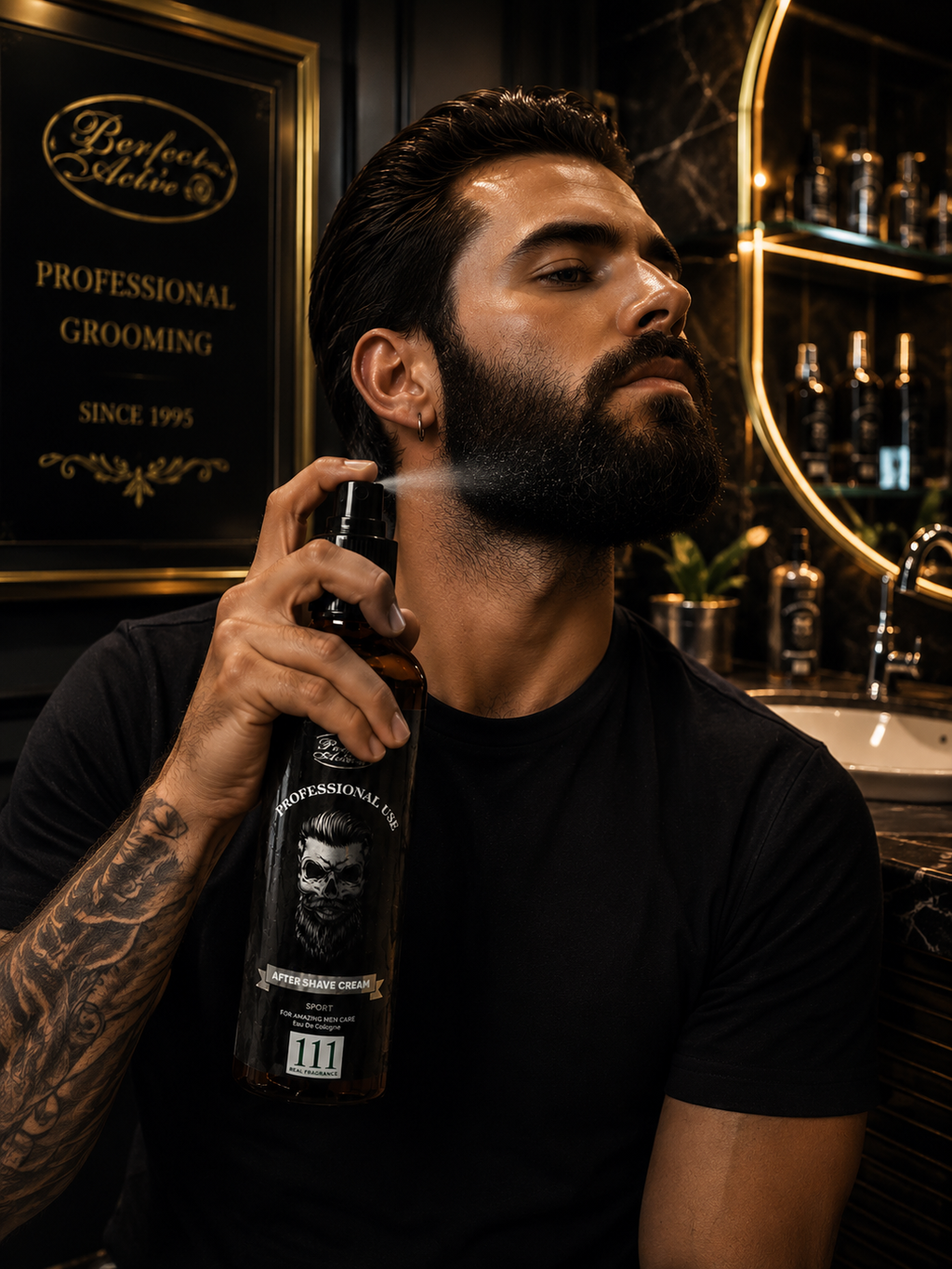 perfect active Professional After Shave Cream Sport – Real Fragrance 111
