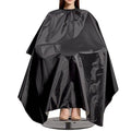 PERFECT ACTIVE-Waterproof Black Cutting Cape with Elastic Neck and Clip Closure – 160 × 140 cm