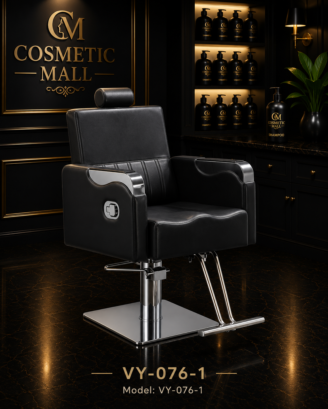 VY-076-1 Premium Hydraulic Salon Styling Chair