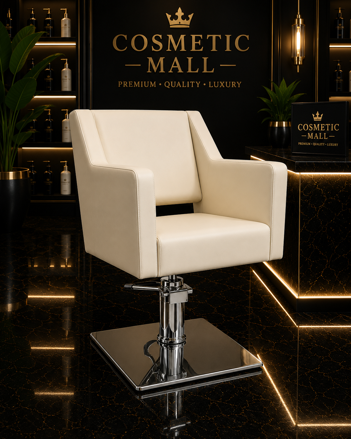 Perfect Active Professional Salon Ladies Chair Beige