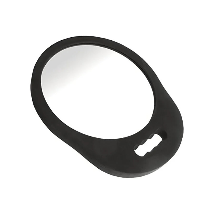 PERFECT ACTIVE-Round Handheld Mirror with Handle – Shatterproof Salon Mirror, Lightweight Foam Frame for Makeup and Personal Use
