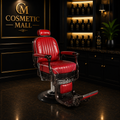 Luxury Pilot Barber Chair – Red
