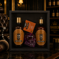 Professional Beard Care Gift Set with Argan Oil | Beard Shampoo, Conditioner & Beard Oil