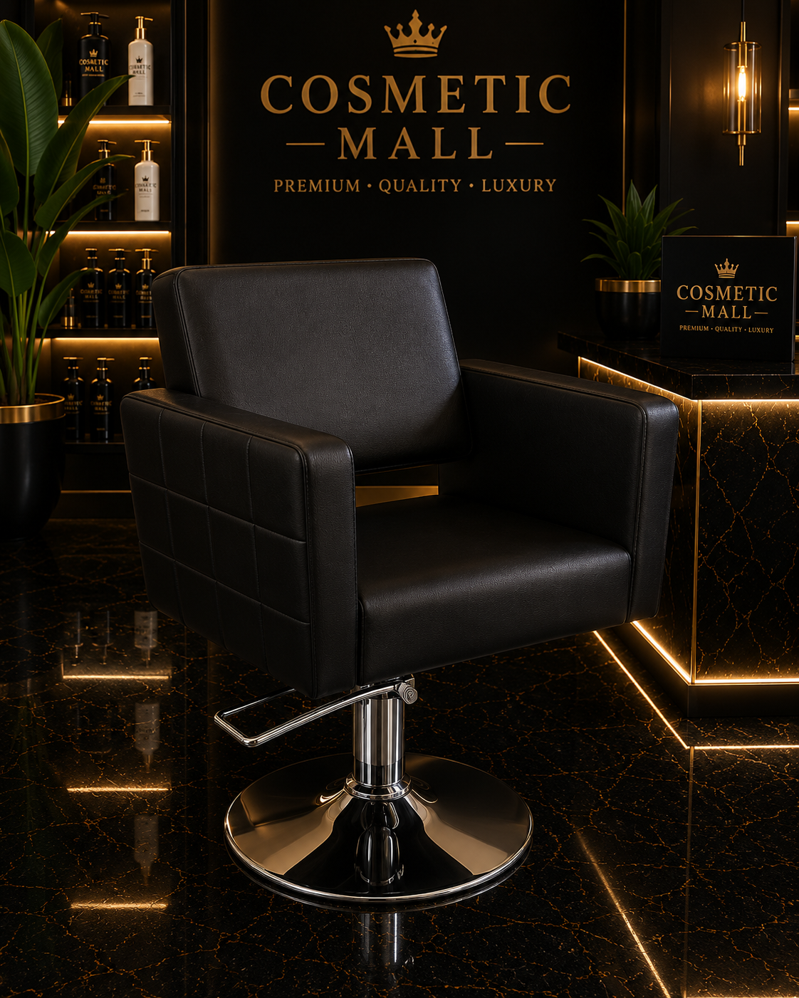Perfect Active Professional  Salon Hair Styling Chair Black