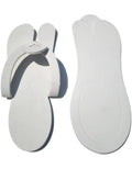 PERFECT ACTIVE"   Disposable Eva Slippers (12 Pcs) - Classic White