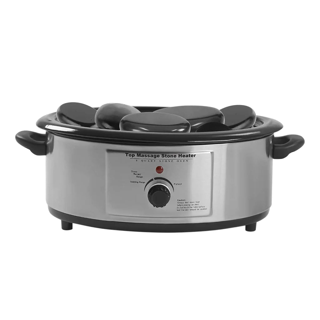 PERFECT ACTIVE Massage Stone Heater 6Ltr KA-6Q – Professional Hot Stone Warmer for Spa & Massage Therapy