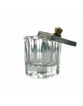 Amora Octagonal Nail Art Glass Cup - Godet - With Lid