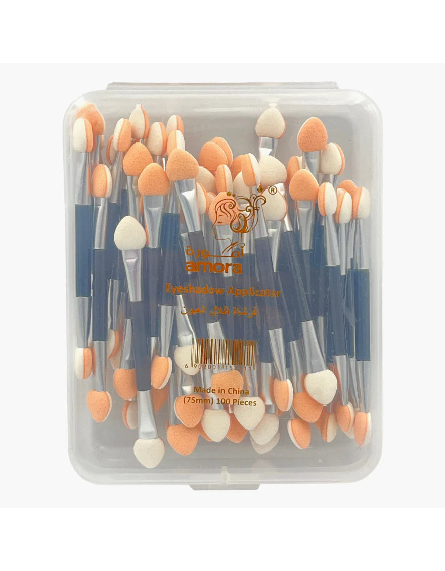 Amora Disposable Eyeshadow Applicators - Pack of 50