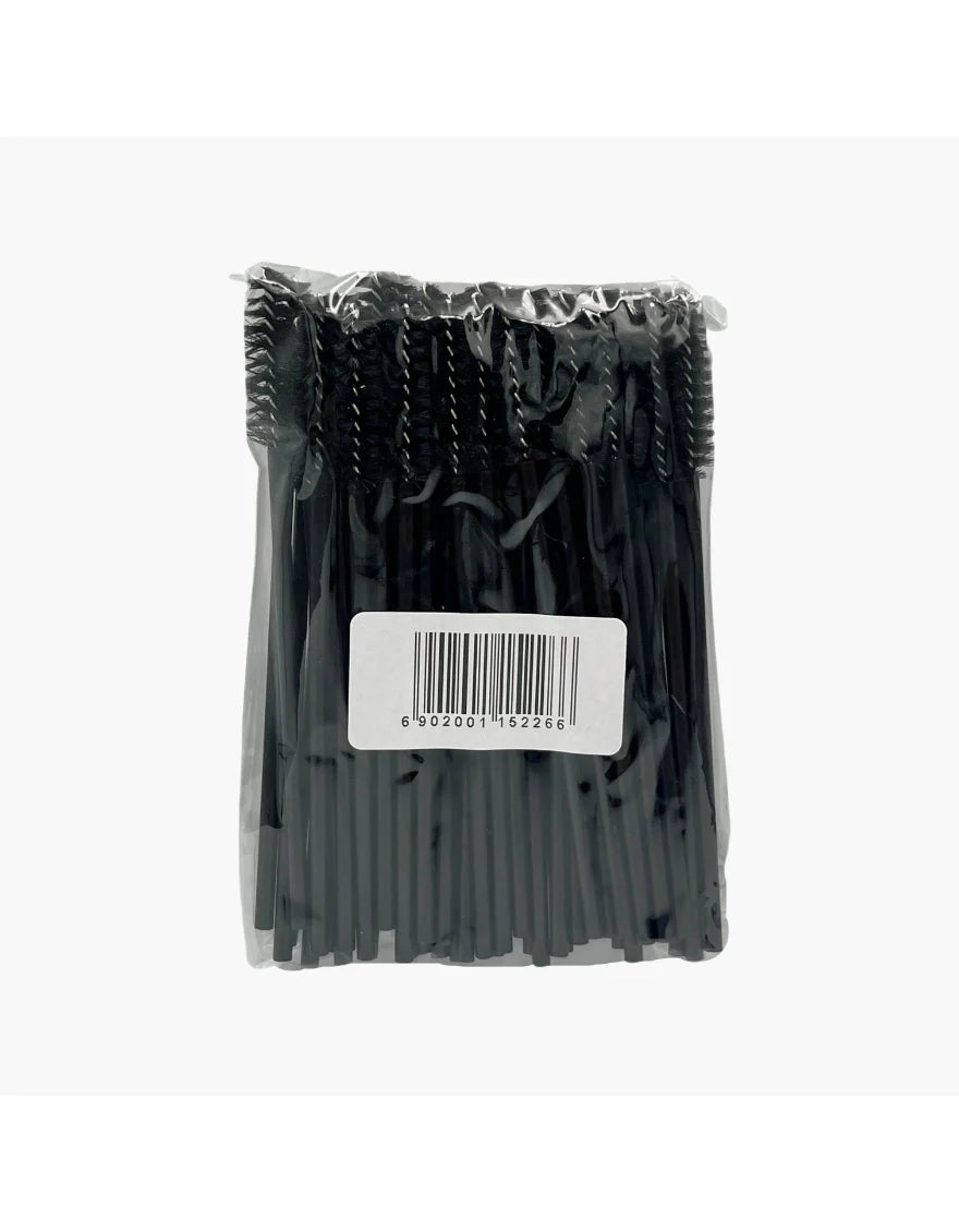 Amora Disposable Eyelash Makeup Brushes - Pack of 50 - Mascara Application