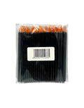 Amora Disposable Black Eyeliner Brushes - Pack of 50 / 100 - Easy Eye Makeup