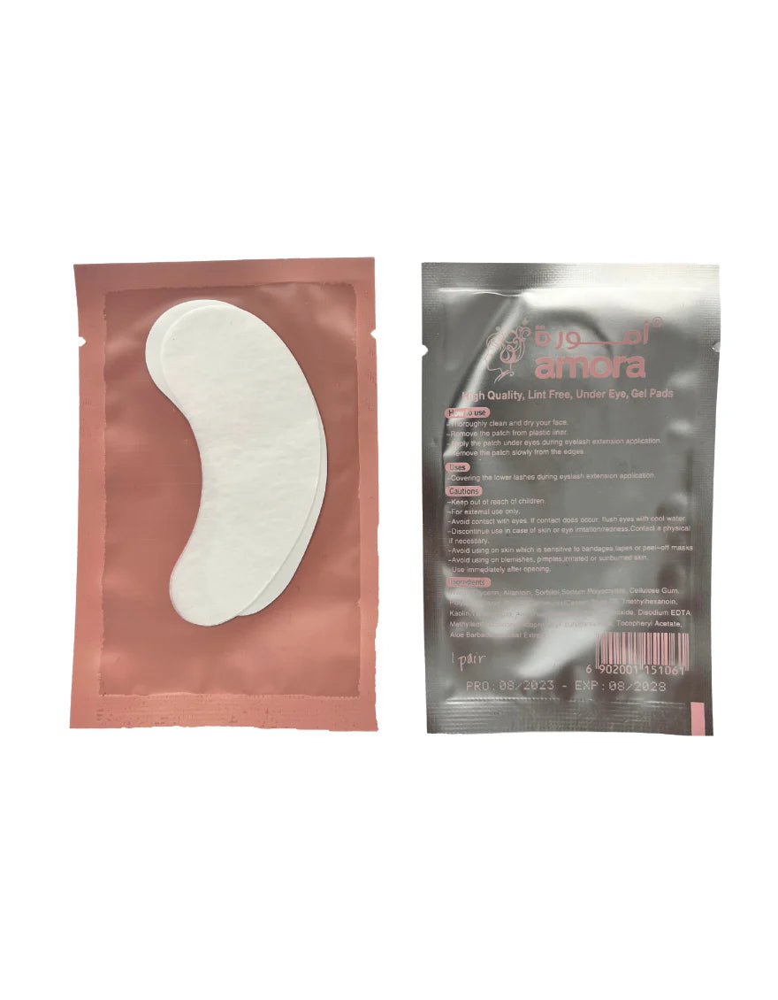 Amora Disposable Eye Pads - 50 Pairs - Mix Color - Beauty Essentials