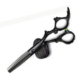 Pilot-Dragon Thinning Scissor Black 6.0 – Professional Texturizing & Thinning Shears for Barbers & Stylists