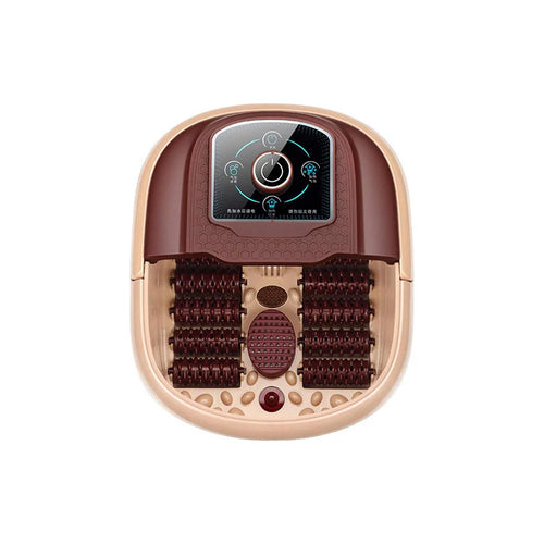 Ask An Expert JRK-8861B Foot Spa Bath Massager with Heat & Bubbles, 16L Large Capacity Foot Soak Tub, PTC Fast Heating, Red Light Antibacterial, Adjustable Temperature, Foot Acupuncture Massage, Home Electric Foot Spa Machine