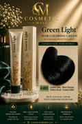Green Light Hair Coloring Cream 4.003 Warm Chestnut | Professional Permanent Hair Color