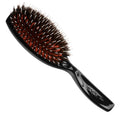 Eurostil Hair Brush Large Cushion with Boar & White Bristle #01471 : Gentle Detangling and Shine Enhancer