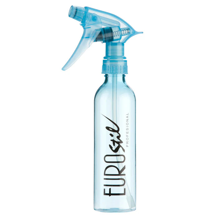 Eurostil Fine Mist Water Spray Bottle 260ml (#02683) – Transparent, Refillable & Perfect for Hair Styling