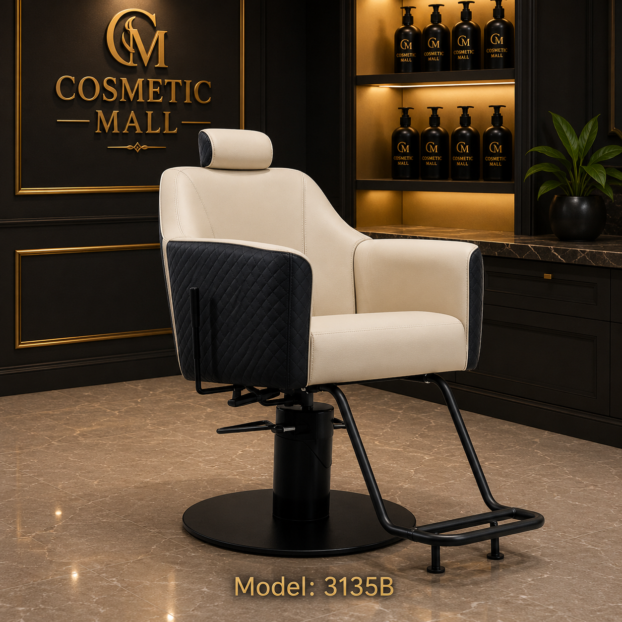 Model 3135B – Premium Styling Chair